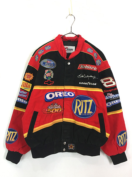 古着 90s CHASE by JH Design 「OREO」 「RITZ」 企業 刺しゅう