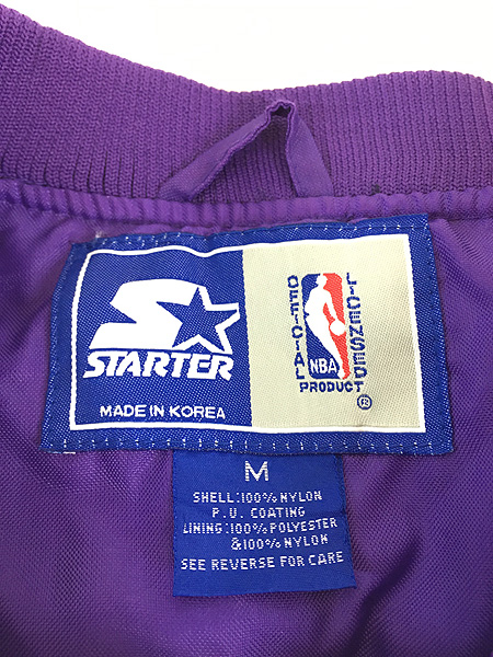 古着 90s STARTER NBA Phoenix Suns サンズ プルオーバー ナイロン