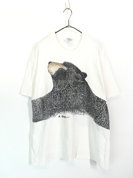 古着 90s Wheelhouse Designs 「A Hug」 クマさんとハグ アニマル