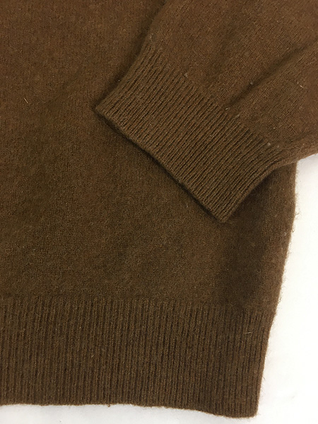 古着 90s LANDS' END 豪華 100% カシミヤ ニット ハイネック