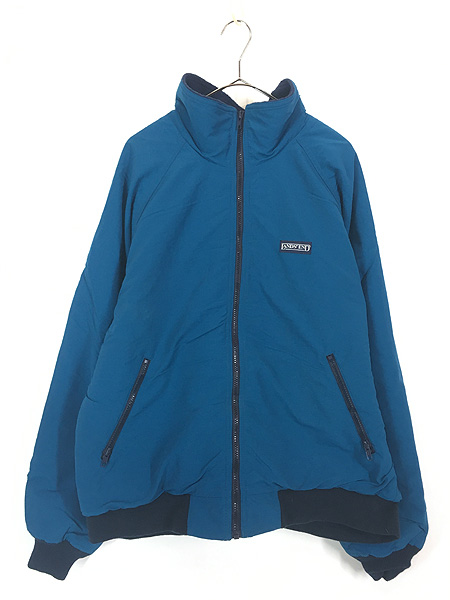 古着 90s USA製 LANDS' END 「Squall Jacket」 フリース ライナー