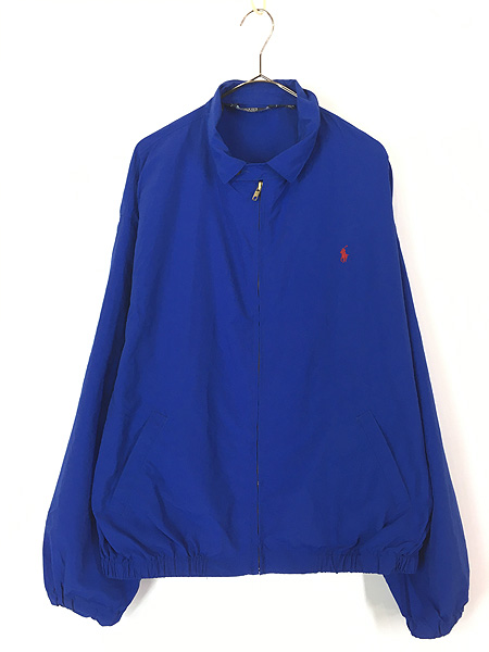古着 90s Polo Ralph Lauren ワンポイント ナイロン スウィングトップ