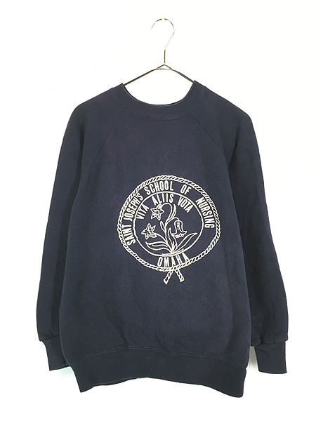 古着 60s 「Saint Joseph's School of Nursing」 フロッキー 100