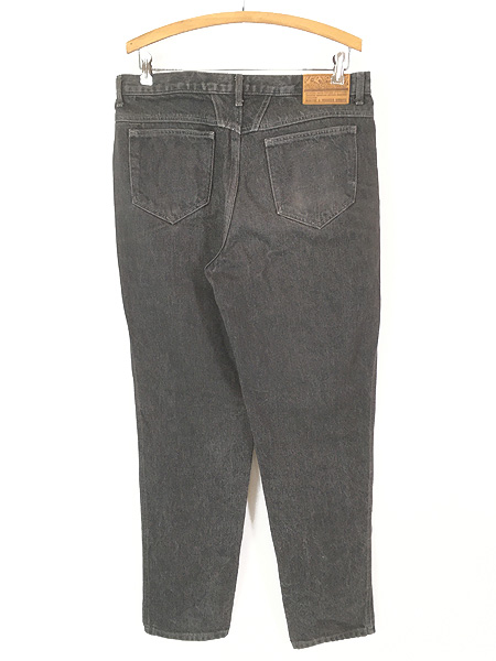 古着 80-90s USA製 MARITHE FRANCOIS GIRBAUD 先染め ブラック デニム