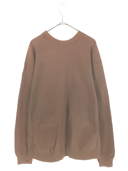 古着 80s- Carhartt BIG ロゴ 刺しゅう リバース タイプ スウェット