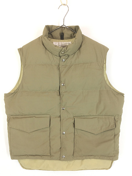 古着 80s Expedition by WoolRich 65/35 クロス シェル ダウン ベスト