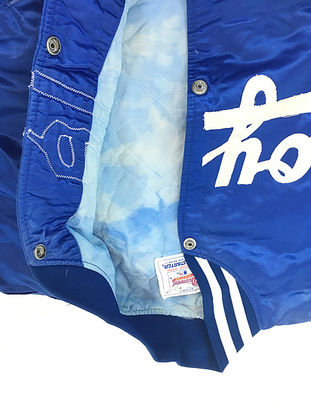 古着 80s USA製 STARTER MLB KansasCity Royals ロイヤルズ 光沢