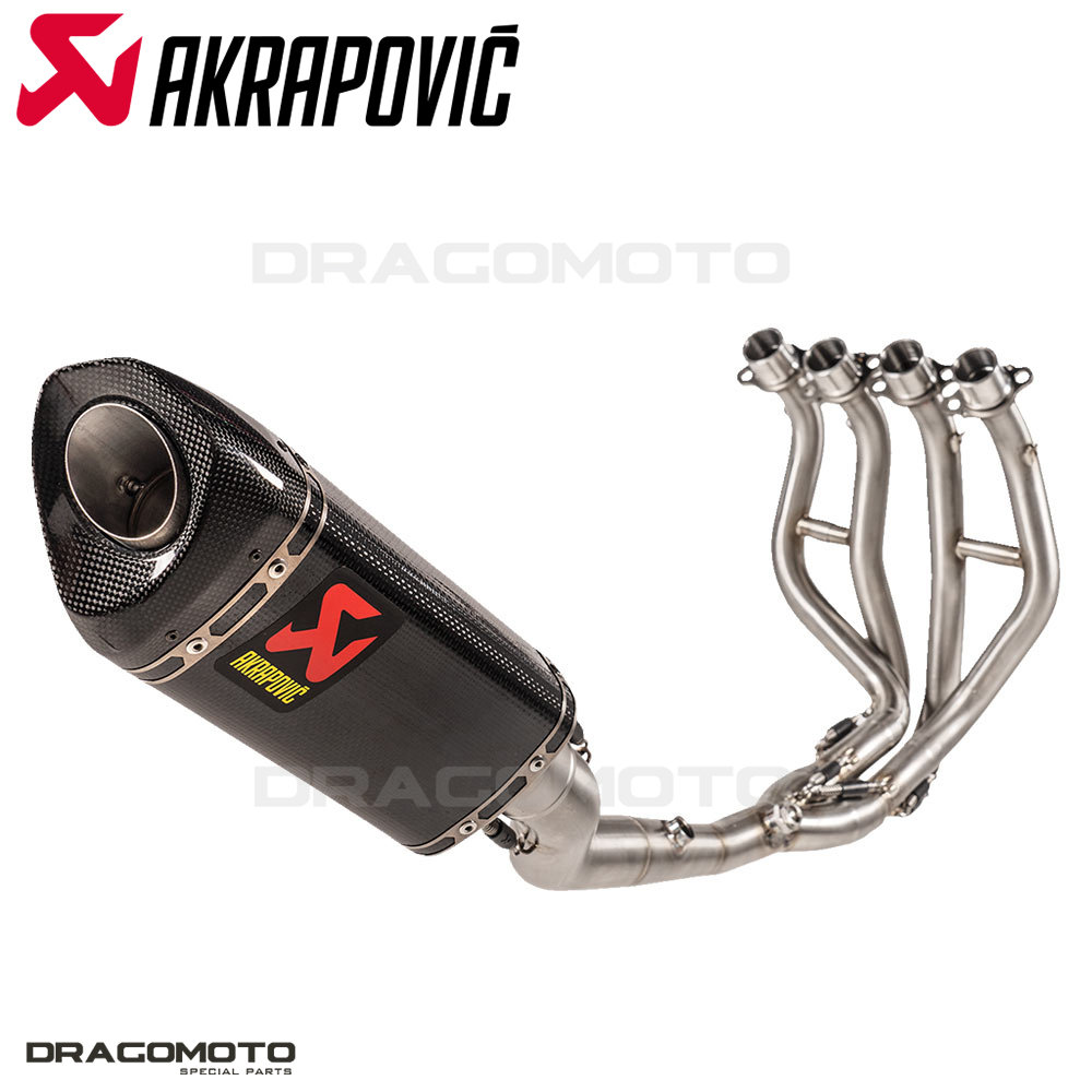 KAWASAKI ZX-4 400 ZX-25 R 250 2023-2024 Full exhaust AKRAPOVIC