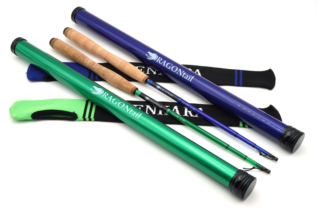 FoxFIRE zx280 Zoom Fiberglass-Hybrid Tenkara Rod — DRAGONtail Tenkara