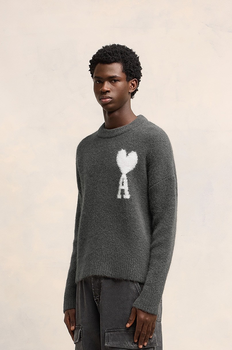 Luxury brands | Ami Paris unisex sweater | Drake Store