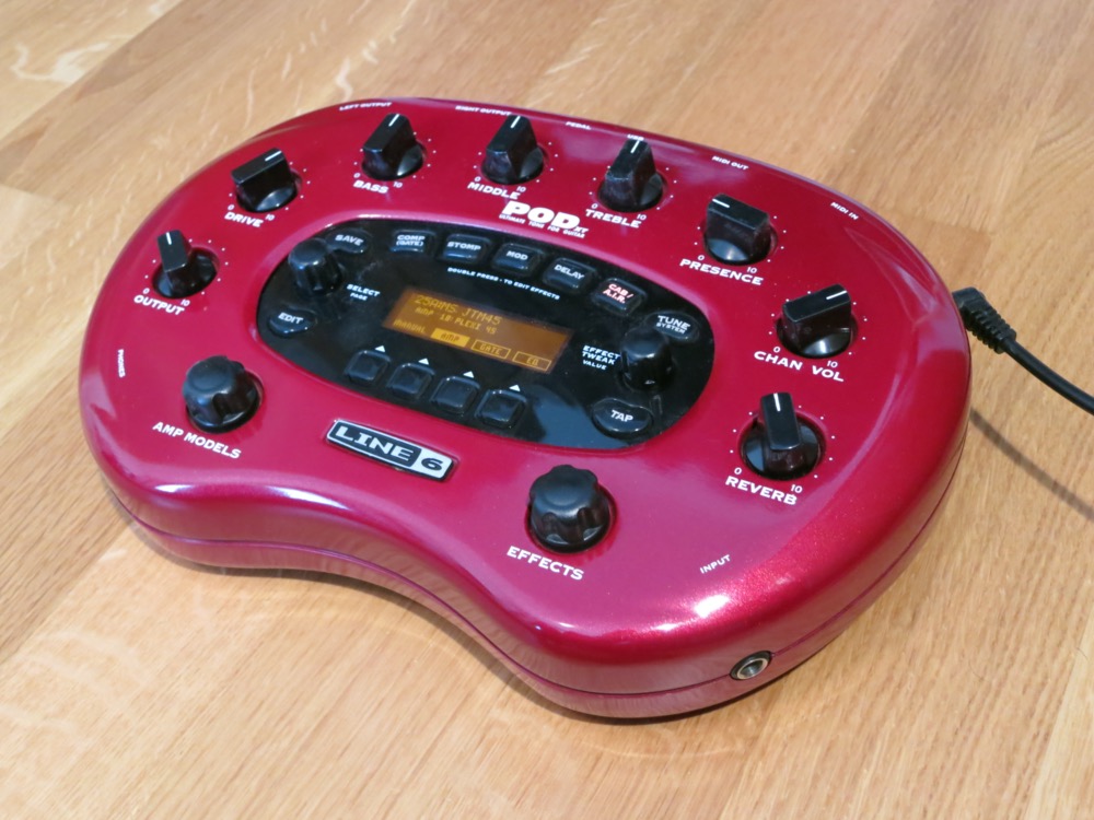 使用レビュー】Line6 POD XT - DreadRock.org