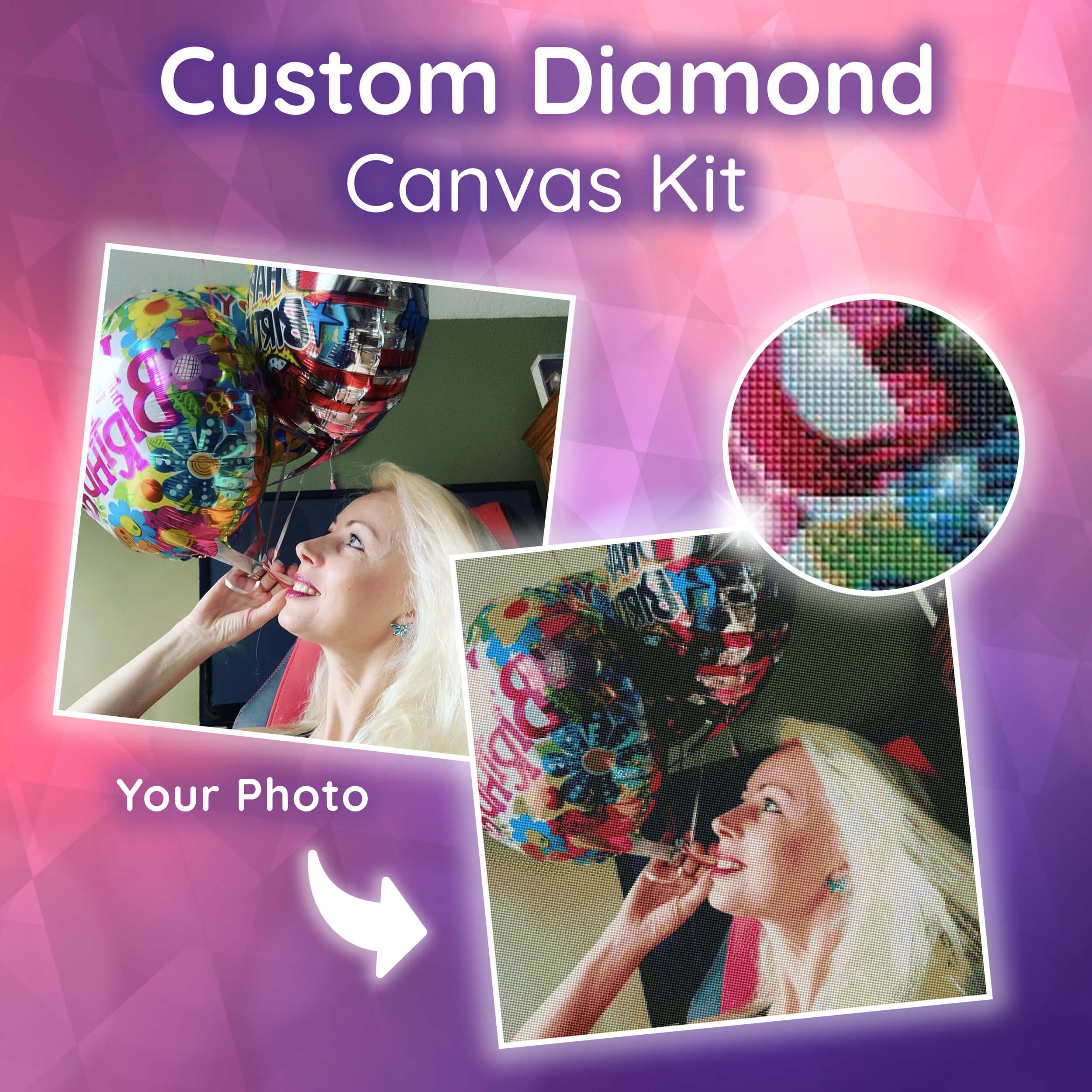 Custom Diamond Painting Kits | Order Your Art Online