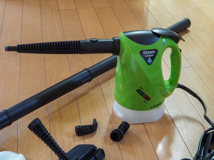 高温蒸気で油汚れも落とせるスチームクリーナー「H2Oスチームユニオン