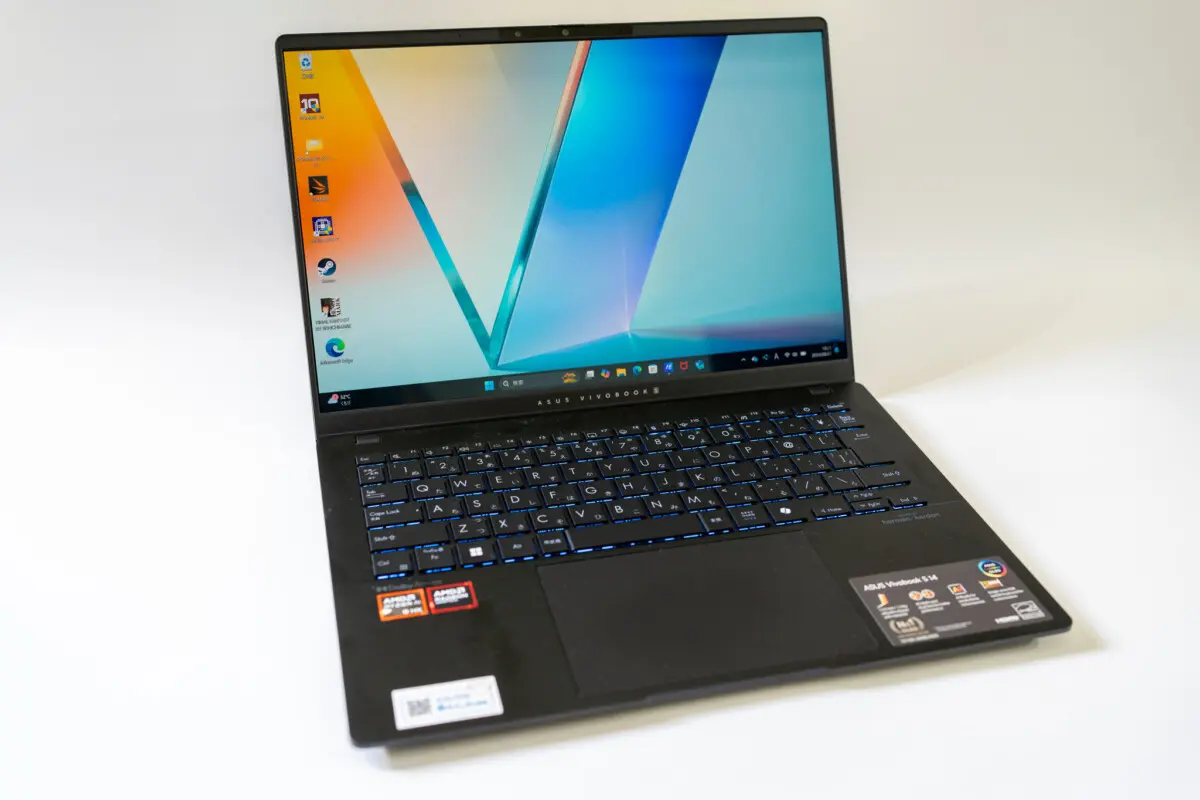 Ryzen AI搭載のハイスペックノート「ASUS Vivobook S 14」レビュー
