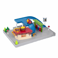 Pocket Dine & Drive Pit Stop | Gas Station Playset | Car Toys