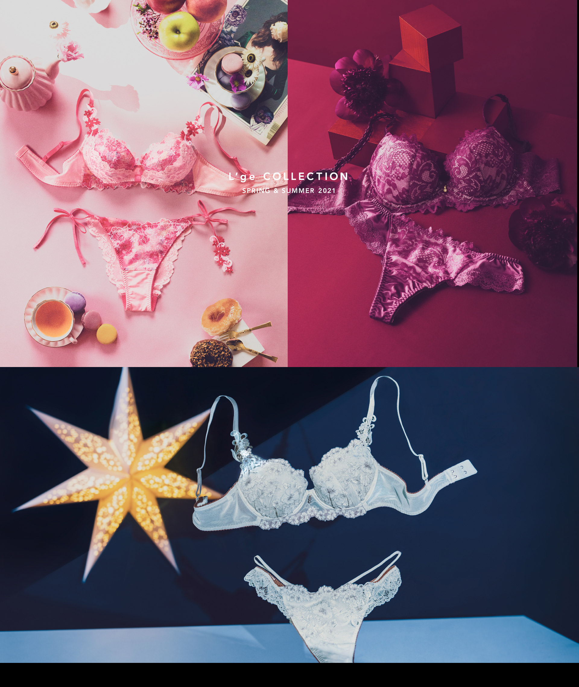 Wacoal L'ge 2021SS Collection｜WORKS｜blog｜DRIPPERS inc.