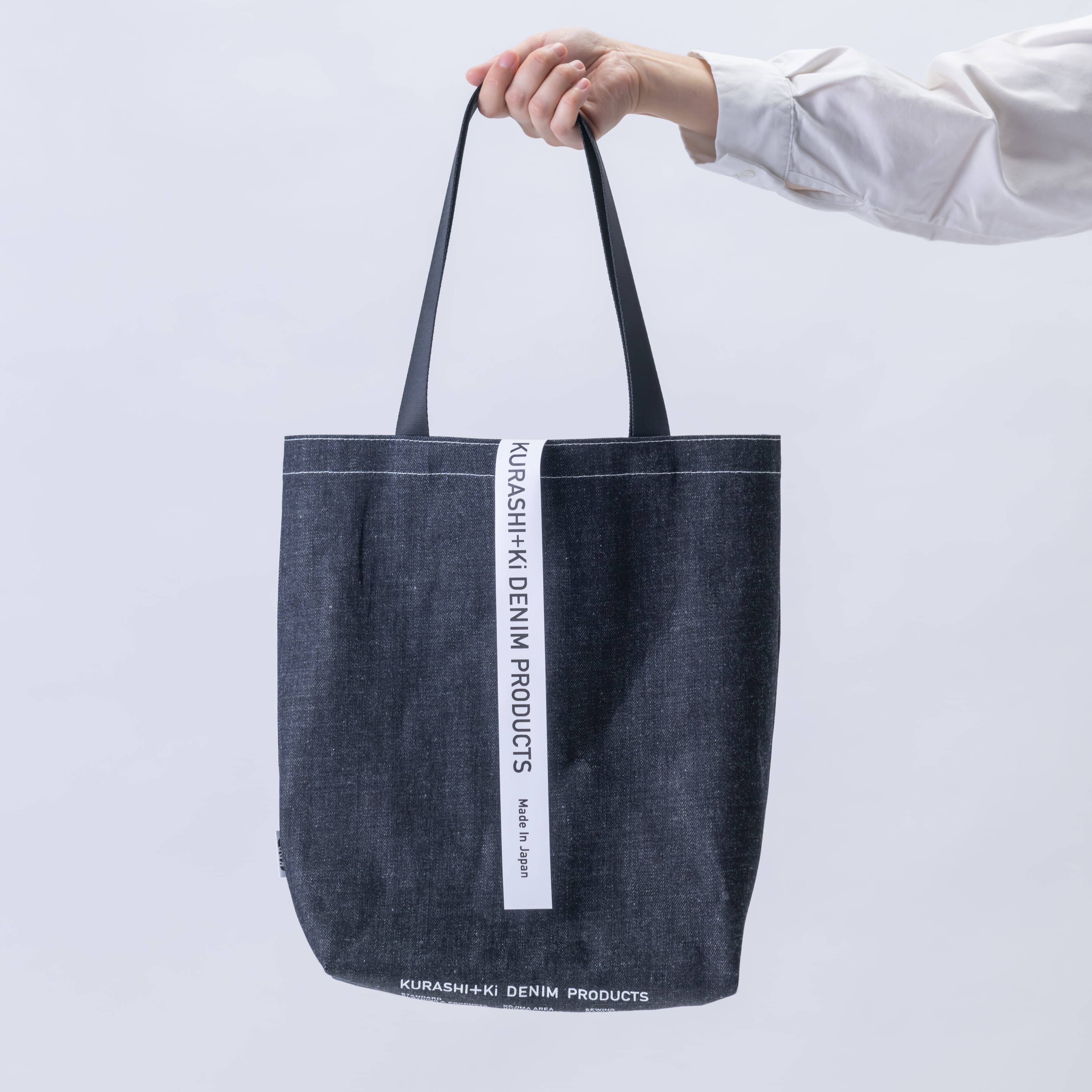 KURASHI+Ki BAG A4 BK（トート・ブラック）(ブラック): せとうちエリア