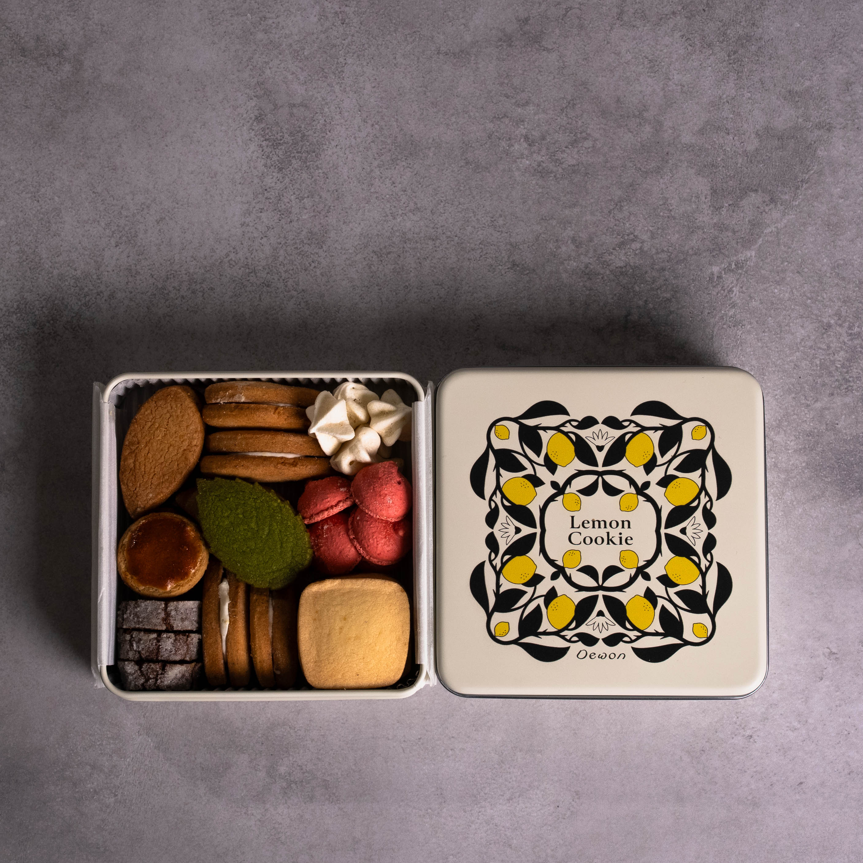 広島レモンクッキー缶（8種30枚）: せとうちエリア│DISCOVER WEST