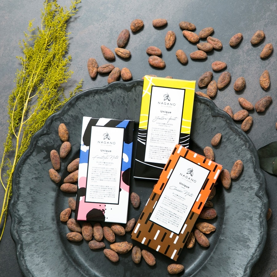 NAGANO ダークチョコレート3種食べ比べセット: 近畿エリア│DISCOVER