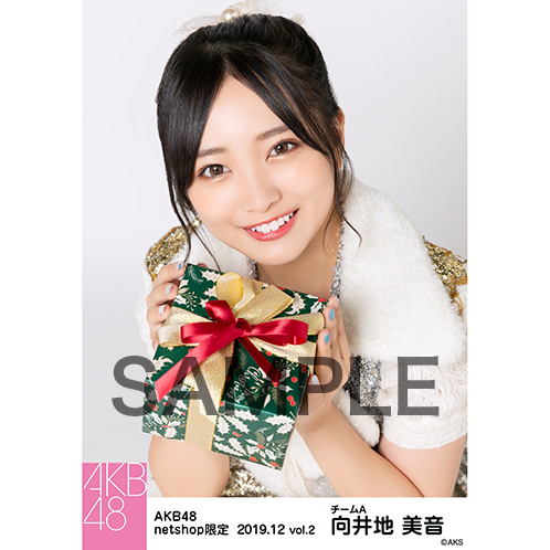 AKB48 2019年12月度 net shop限定個別生写真5枚セットvol.2 向井地美音