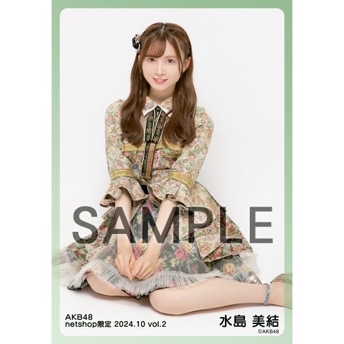 予約商品】AKB48 2024年10月度 net shop限定個別生写真5枚セットvol.2
