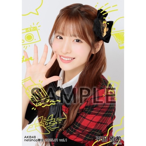 予約商品】AKB48 2025年1月度 net shop限定個別生写真5枚セットvol.1