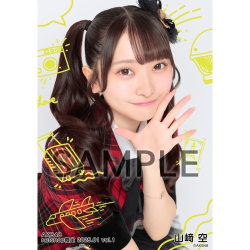 予約商品】AKB48 2025年1月度 net shop限定個別生写真5枚セットvol.1