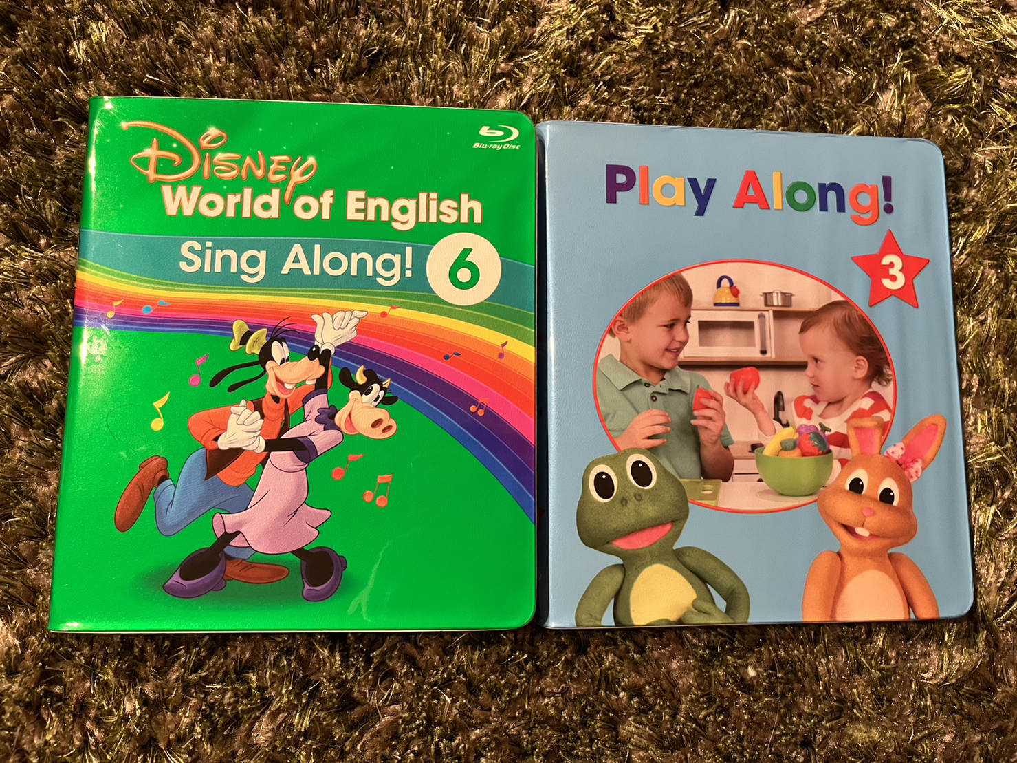 DWE 5th week : Sing Along ! Disc 6, Play Along ! Disc 3 を開封