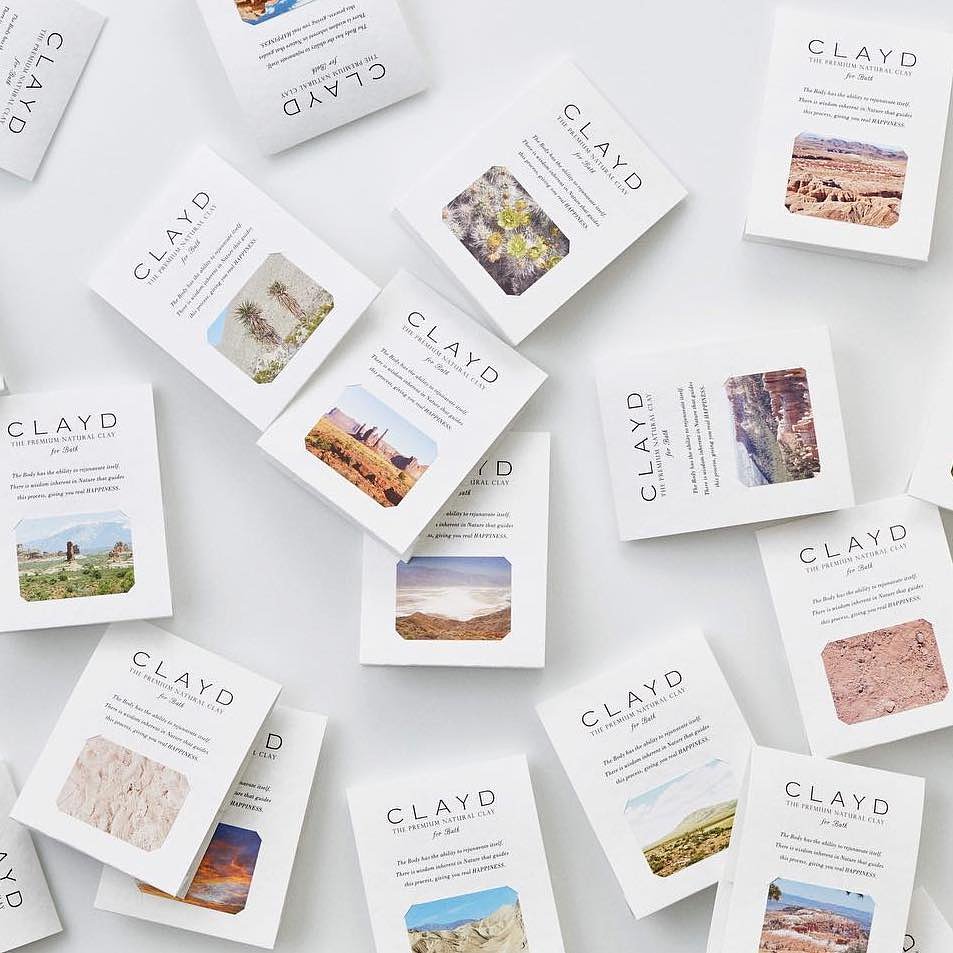 100%天然クレイの入浴料／ONETIME 3点セット | CLAYD (クレイド) の