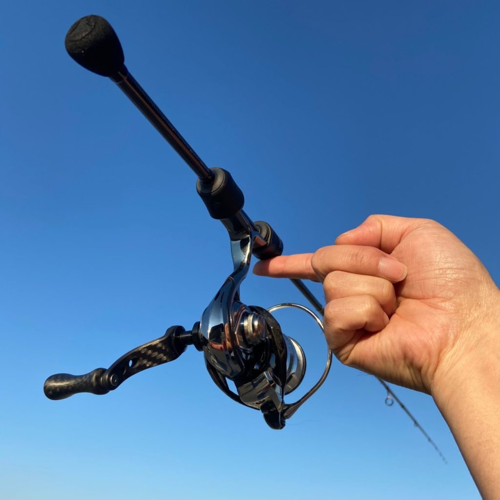 萩原 トオル｜TETRAWORKS 新製品 アジングロッド リアクト55