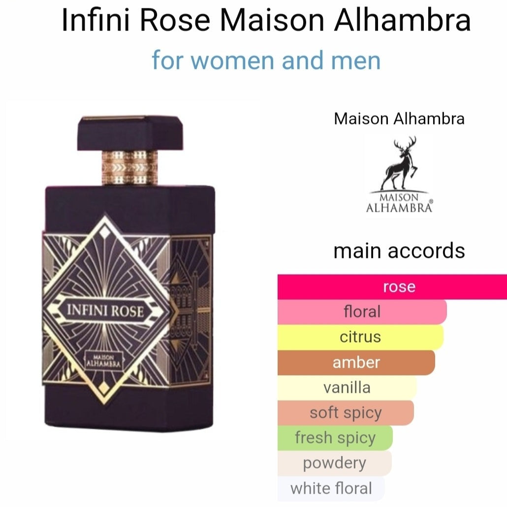 Infini Rose Maison Alhambra 100ml – Dubai perfumes SA