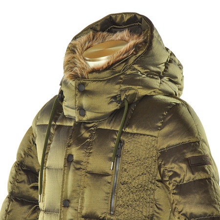 TATRAS Rライン OTTONE マイクロハウンドトゥース ダウンジャケット