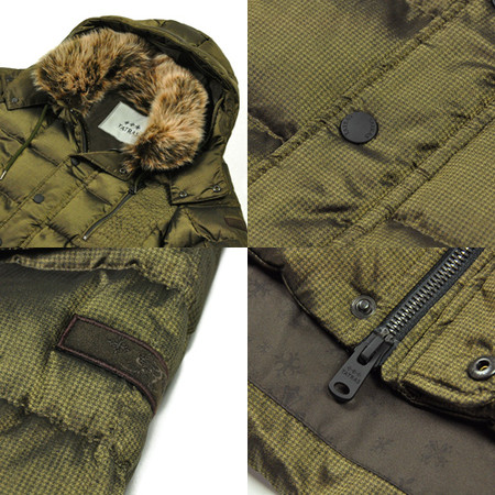 TATRAS Rライン OTTONE マイクロハウンドトゥース ダウンジャケット