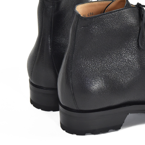 F.LLI Giacometti MAROKID NERO キッドスキンモンキーブーツ | DUE blog