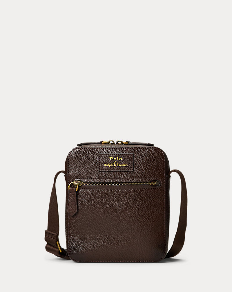 ペブルド レザー クロスボディ バッグ | ラルフ ローレン公式