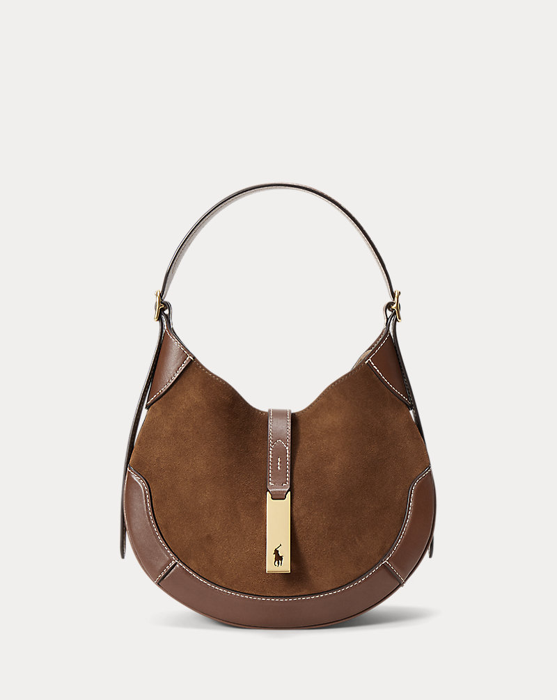 Polo ID スエードレザー スモール ショルダー バッグ | ラルフ