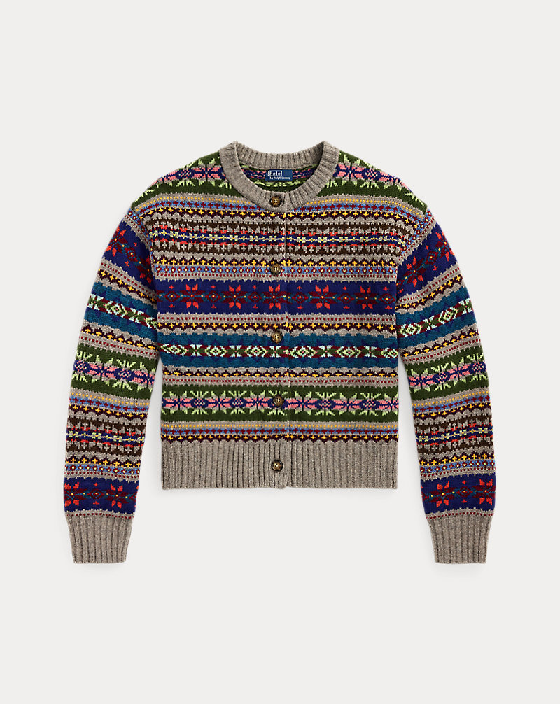 フェア アイル ボタンド カーディガン | ラルフ ローレン公式