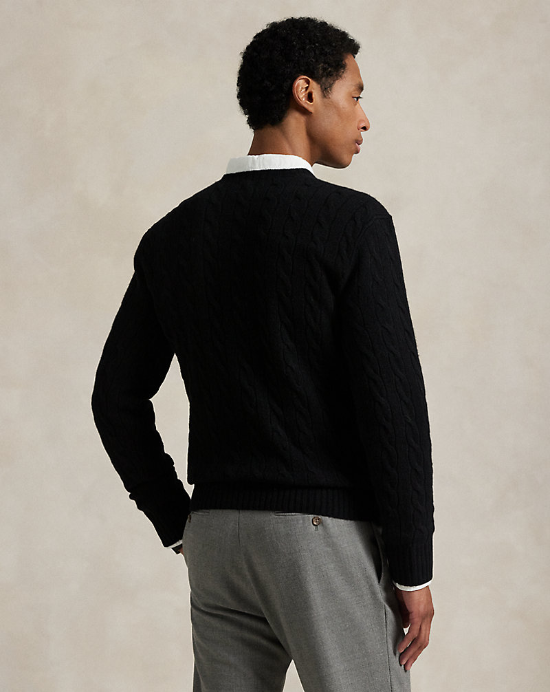 ケーブルニット ウールカシミヤ セーター | ラルフ ローレン公式