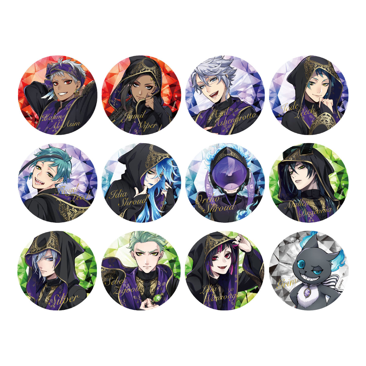 式典服Ver.の美麗ブラインド缶バッジコレクション！スモール