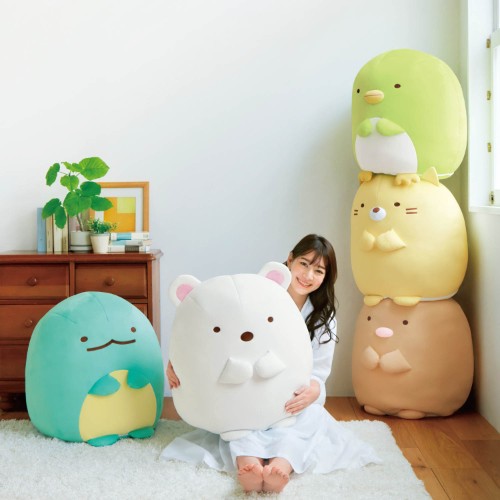 まるで大きなぬいぐるみ！ベルメゾン「すみっコぐらし」布団も入る収納