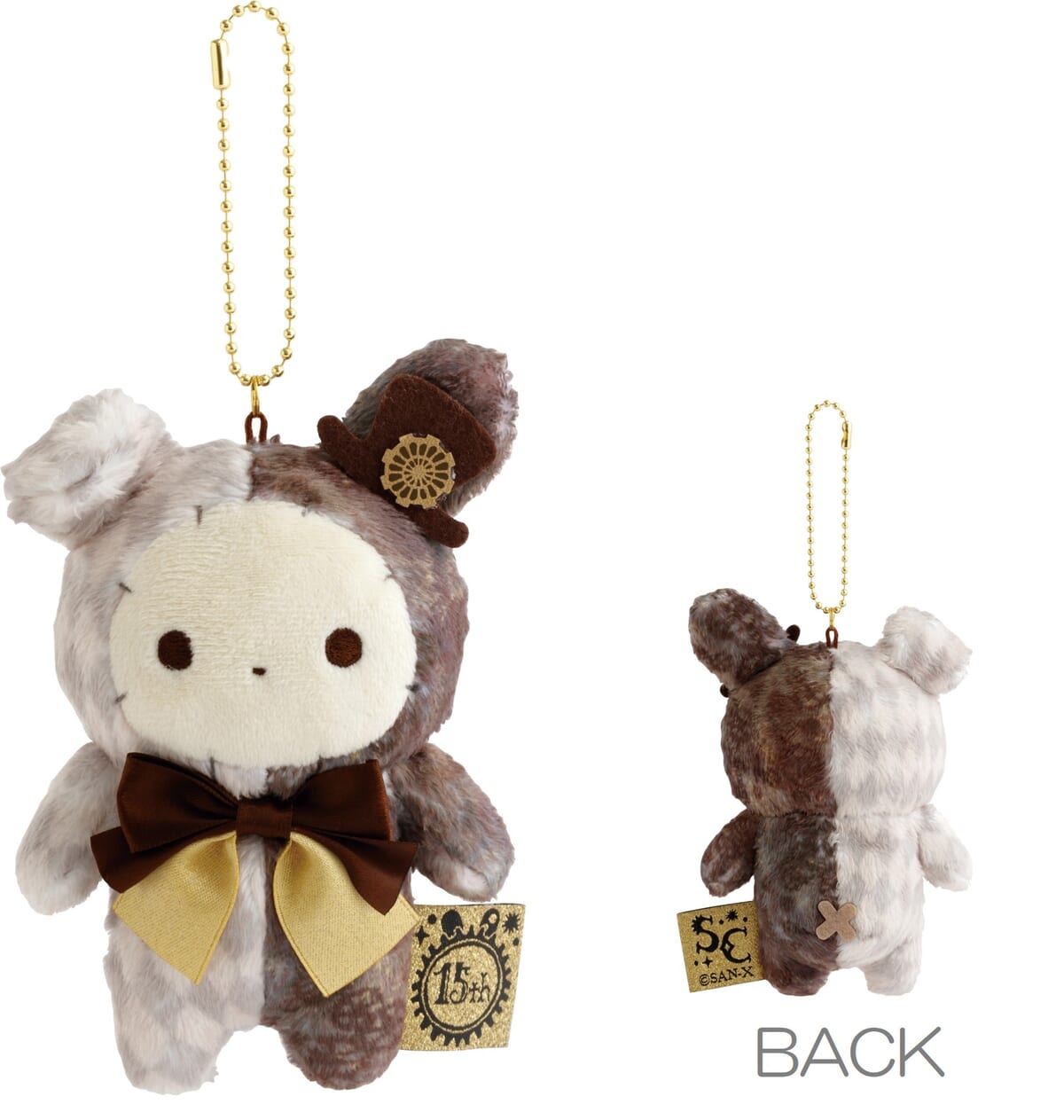 秘密の夜行飛行」をテーマにしたシャッポやスピカのぬいぐるみ