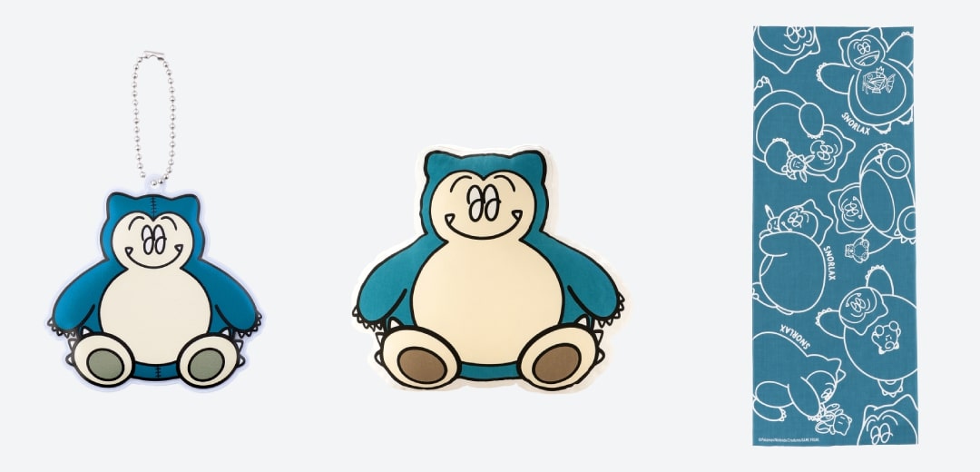 いねむりポケモン カビゴンのグッズやグリーティングイベントも