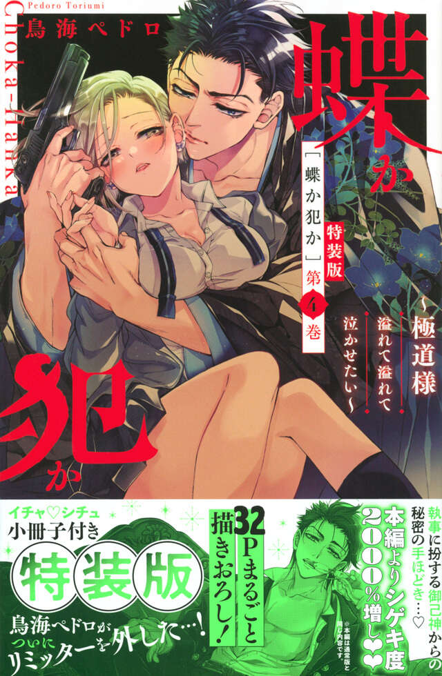 蝶か犯か ～極道様 溢れて溢れて泣かせたい～（4）特装版』（鳥海