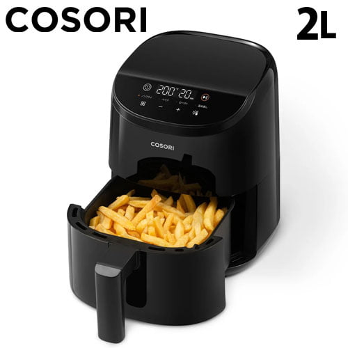 よろずやマルシェ本店 | COSORI ミニ ノンフライヤー 2L ブラック CAF