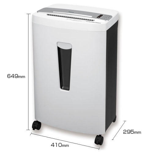 アスカ Asmix マイクロカットシュレッダー A4対応 ホワイト S89MDM