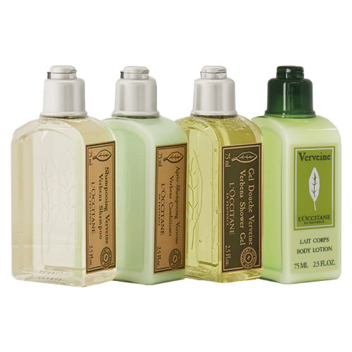 ロクシタン ヴァーベナ アメニティ ボディ＆ヘアケアセット 75ml / L