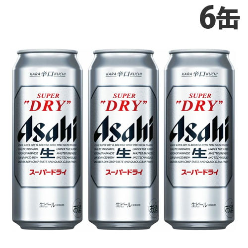 よろずやマルシェ本店 | アサヒ飲料 スーパードライ 500ml 24缶: 水
