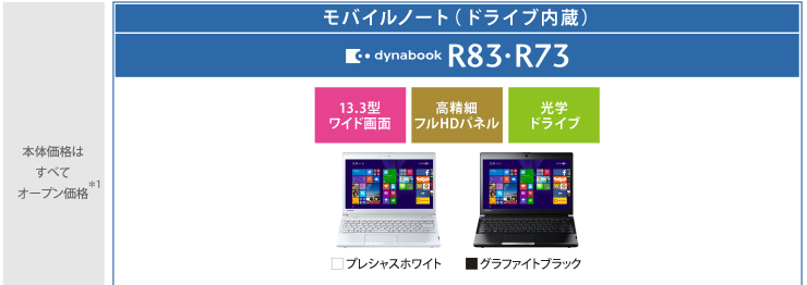 東芝】R83 高性能i7 新品SSD256GB 8GB ホワイト ノートPC 東芝