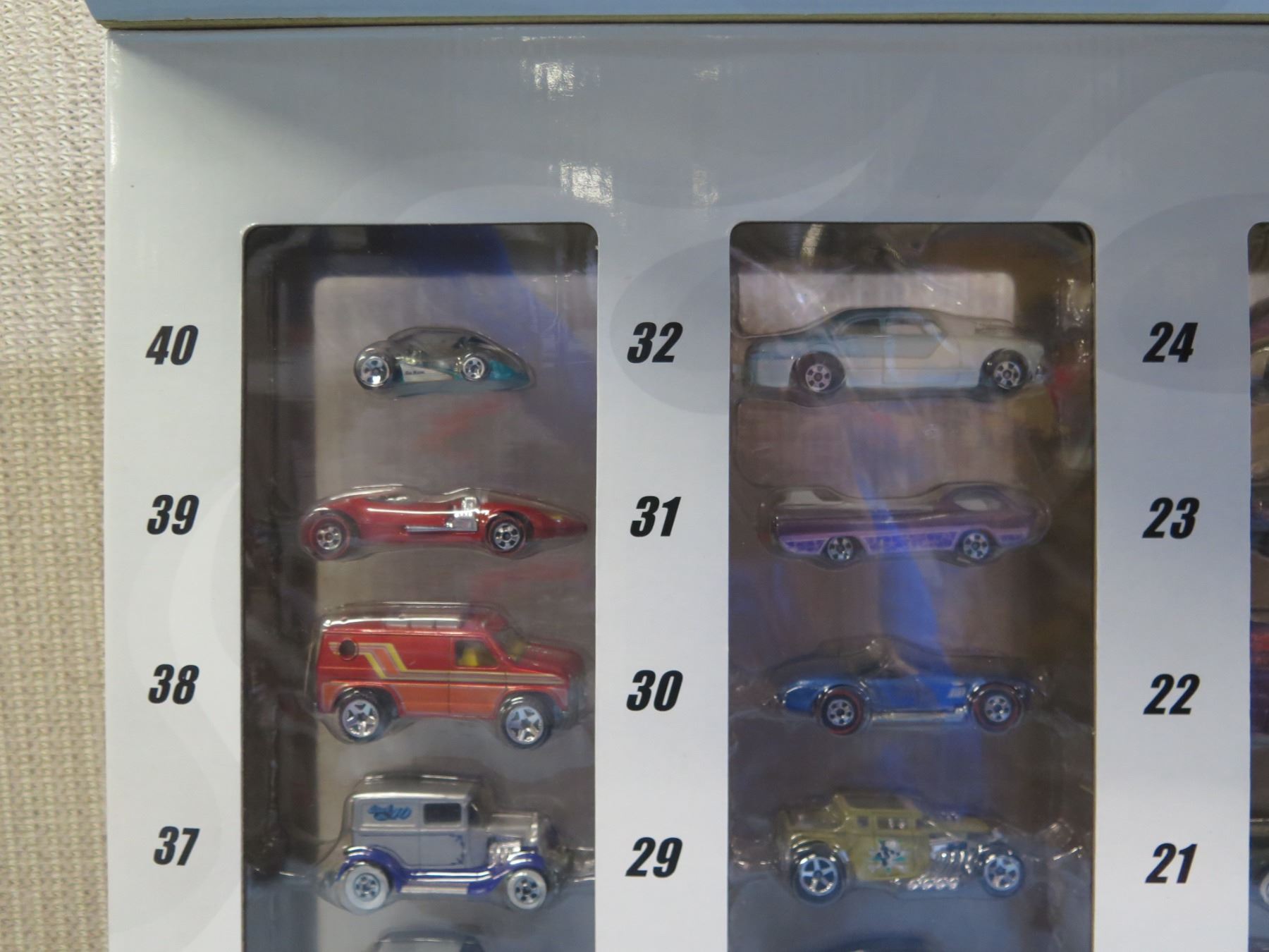 Hot Wheels Collector Top 40 Since '68 Set in Box