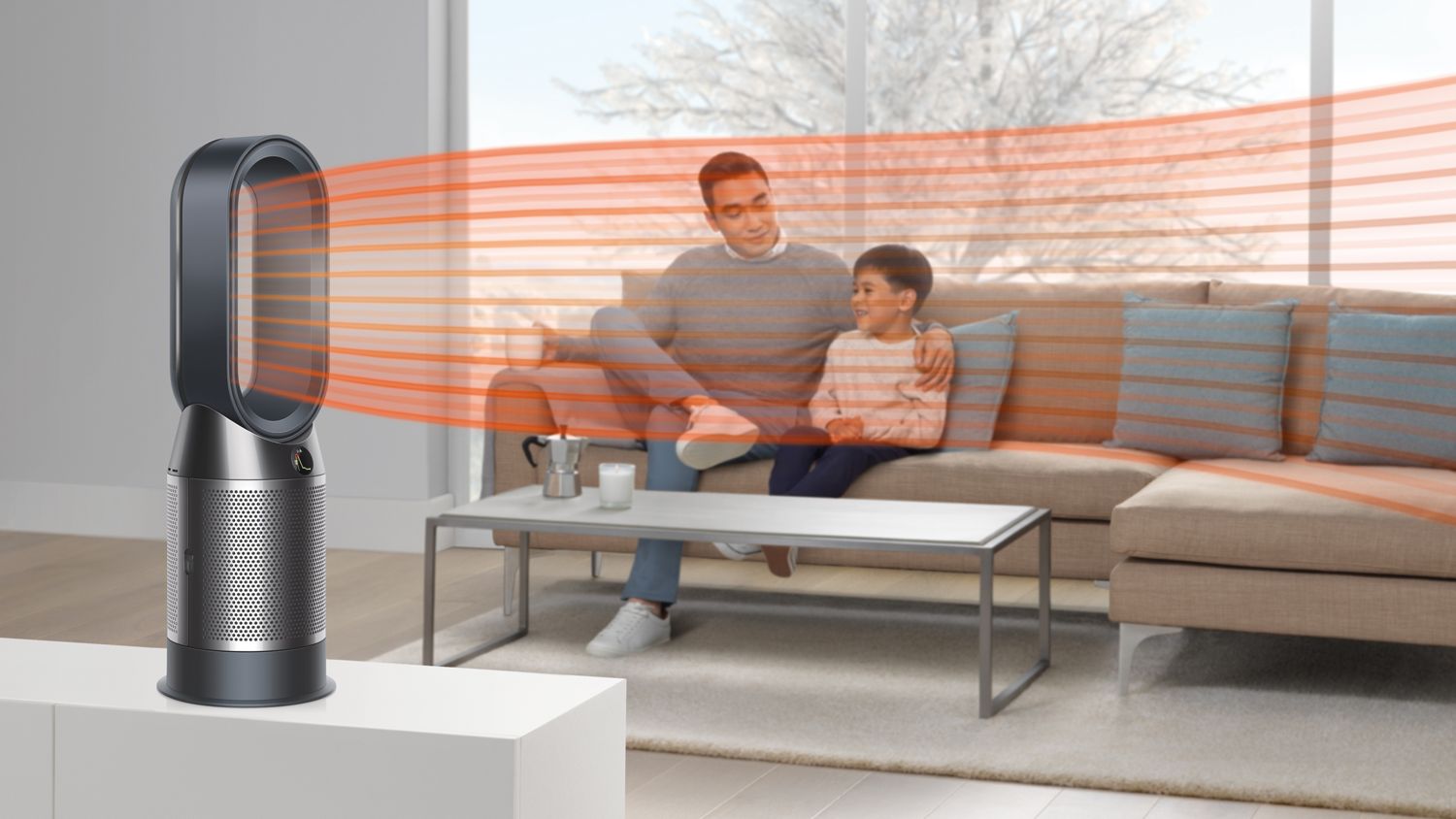 Dyson Hot and Cool Airpurifier for whole room purification|Dyson India